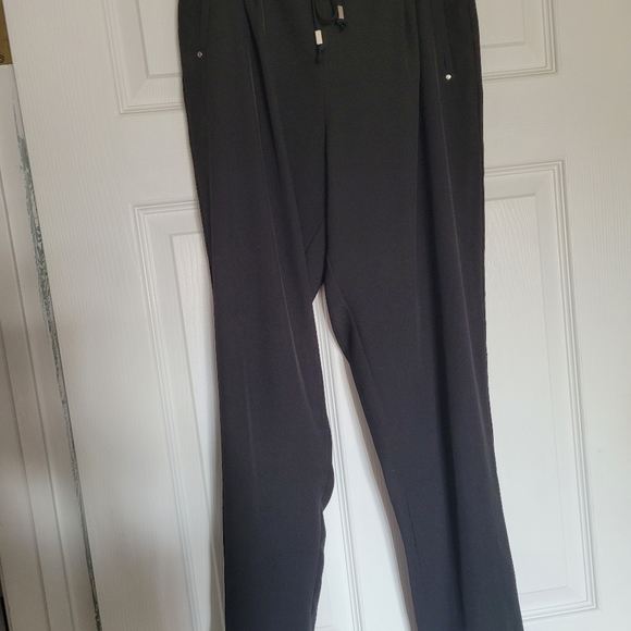 Black Ankle Slacks - Picture 1 of 5